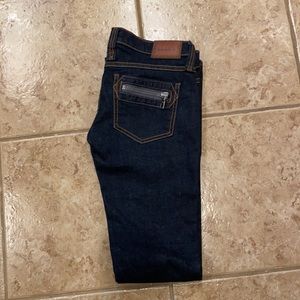 Frankie b jeans boot cut dark wash 25